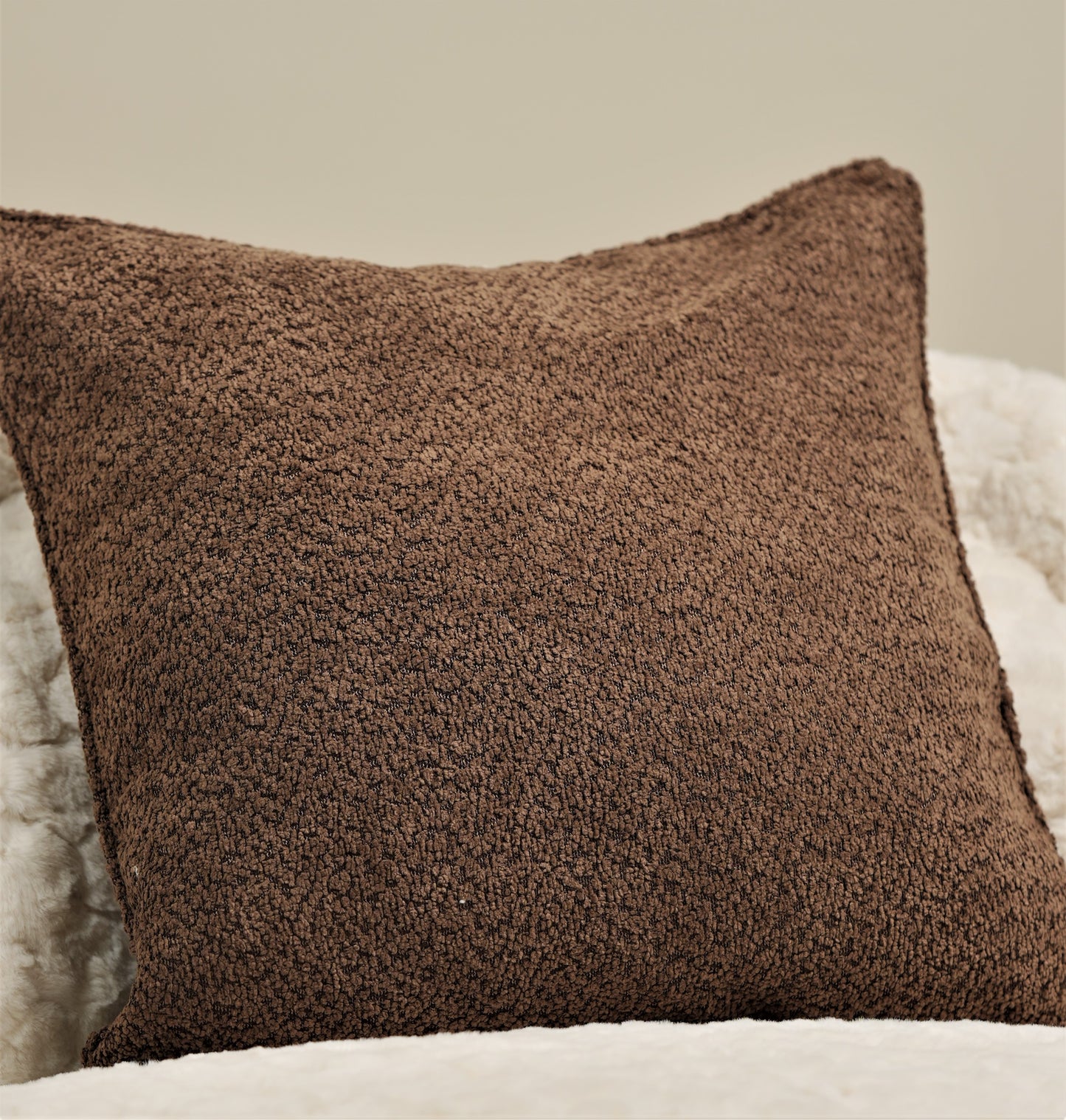 Teddy brown cushion