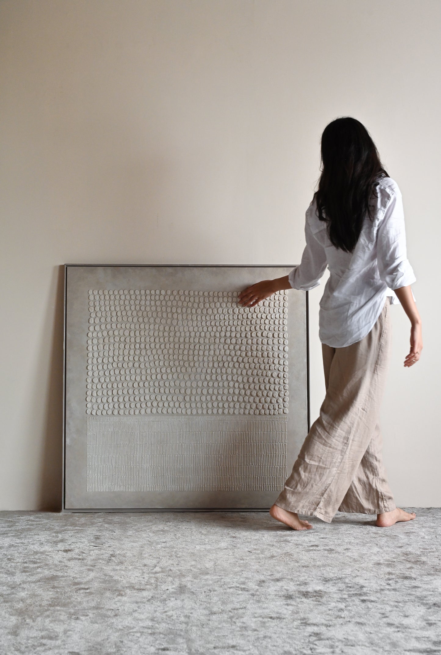 Puntos- Minimal textural wall art